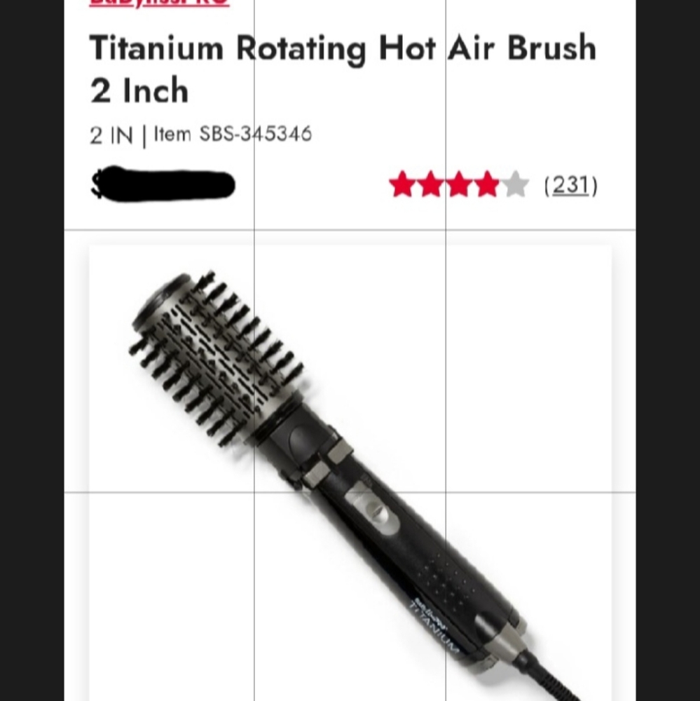 Hot air brush